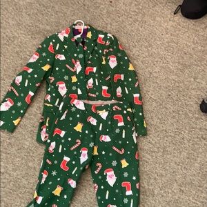 3 piece Christmas suit by oppo suits